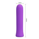 PRETTY LOVE Blanche Ciemnofioletowy – Mini Wibrator z 12 Trybami Wibracji i Funkcją Pamięci