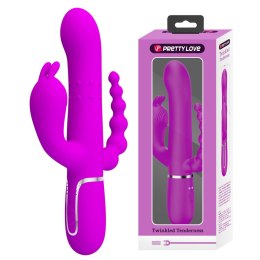 PRETTY LOVE – Cammy Purple: Migotliwa Czułość – 7 Pulsacji, 7 Wibracji, 4 Funkcje Obrotowe