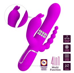 PRETTY LOVE – Cammy Purple: Migotliwa Czułość – 7 Pulsacji, 7 Wibracji, 4 Funkcje Obrotowe