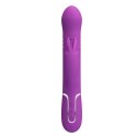 PRETTY LOVE Coale Purple – Luksusowy Wibrator Króliczek z 7 Trybami Wibracji, 4 Funkcjami Obrotowymi i 4 Ustawieniami Pchnięć