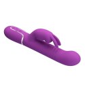 PRETTY LOVE Coale Purple – Luksusowy Wibrator Króliczek z 7 Trybami Wibracji, 4 Funkcjami Obrotowymi i 4 Ustawieniami Pchnięć