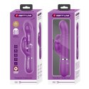 PRETTY LOVE Coale Purple – Luksusowy Wibrator Króliczek z 7 Trybami Wibracji, 4 Funkcjami Obrotowymi i 4 Ustawieniami Pchnięć
