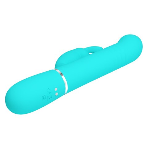 PRETTY LOVE Coale Twinkled Tenderness – Wibrator Króliczek z 7 Funkcjami Wibracji, 4 Trybami Obrotowymi i 4 Ruchami Posuwistymi
