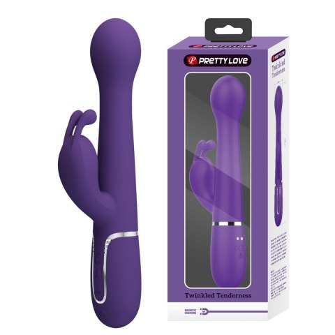 PRETTY LOVE - Dejon Głęboki Fiolet: Wibrator z 7 Funkcjami Wibracji, 4 Trybami Pchnięć i 4 Opcjami Rotacji