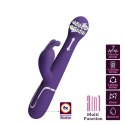 PRETTY LOVE - Dejon Głęboki Fiolet: Wibrator z 7 Funkcjami Wibracji, 4 Trybami Pchnięć i 4 Opcjami Rotacji