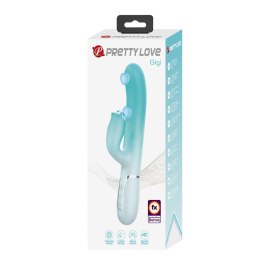 PRETTY LOVE Gigi – Wibrator Króliczek z 7 Trybami Pulsacji i 7 Trybami Lizania
