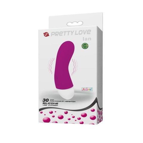 PRETTY LOVE - IAN: Wibrator USB z 30 funkcjami