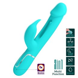 PRETTY LOVE - Kampas Green, 7 funkcji wibracji i 4 tryby pieszczącego języczka