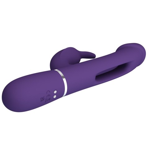 PRETTY LOVE - Kampas Ciemny Fiolet, 7 funkcji wibracji i 4 tryby pieszczenia