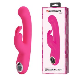 PRETTY LOVE - Lamar Pink, 10 funkcji wibracji, 9 poziomów prędkości