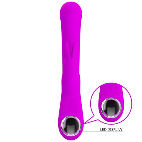 PRETTY LOVE Lamar Purple – Wibrator Króliczek z 10 Funkcjami Wibracji i 9 Poziomami Prędkości