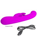 PRETTY LOVE Lamar Purple – Wibrator Króliczek z 10 Funkcjami Wibracji i 9 Poziomami Prędkości