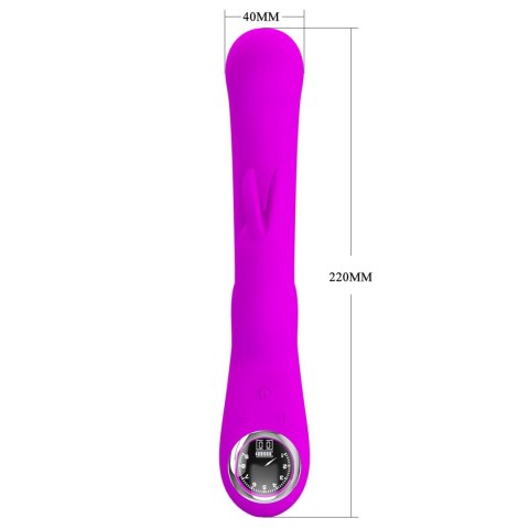 PRETTY LOVE Lamar Purple – Wibrator Króliczek z 10 Funkcjami Wibracji i 9 Poziomami Prędkości