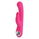 PRETTY LOVE Lamar – Głęboki Róż: 10 Funkcji Wibracji, 9 Poziomów Prędkości