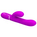 PRETTY LOVE - Mariana Purple – Wielofunkcyjny Wibrator Króliczek: 7 Wibracji, 7 Pulsacji, 4 Tryby Toczenia i 4 Tryby Kołysania