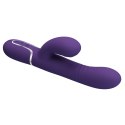 PRETTY LOVE Mariana – Ciemny Fiolet: Wibrator Króliczek z 7 Wibracjami, 7 Pchnięciami, 4 Toczeniami i 4 Trybami Kołysania