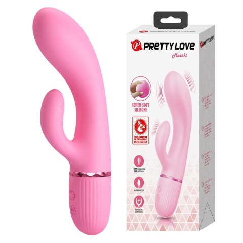 PRETTY LOVE Marski – Wibrator Króliczek z 10 Funkcjami Wibracji