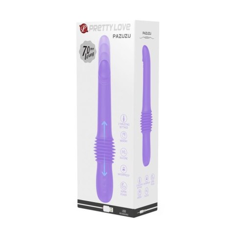 PRETTY LOVE - Pazuzu Wibrator z Funkcją Posuwisto-Penetrującą USB