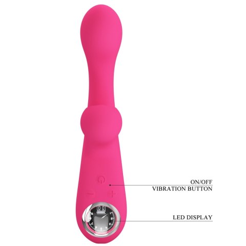 PRETTY LOVE Skylar Pink – Wibrator Króliczek z 10 Funkcjami Wibracji, 10 Trybami Pulsacji i 9 Poziomami Prędkości