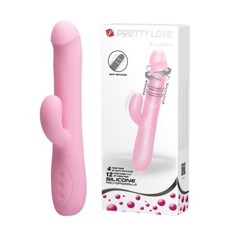 PRETTY LOVE TRUMAN – Luksusowy Wibrator Rotacyjny z 12 Trybami Wibracji i Ładowaniem USB