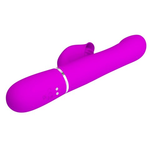 PRETTY LOVE - Fioletowa Migotliwa Czułość – 7 funkcji wibracji, 4 tryby obrotowe i pamięć ustawień
