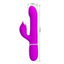 PRETTY LOVE - Fioletowa Migotliwa Czułość – 7 funkcji wibracji, 4 tryby obrotowe i pamięć ustawień