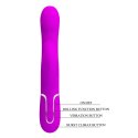PRETTY LOVE - Fioletowa Migotliwa Czułość – 7 funkcji wibracji, 4 tryby obrotowe i pamięć ustawień