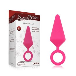 Elegancki Różowy Plug Analny Candy Plug L