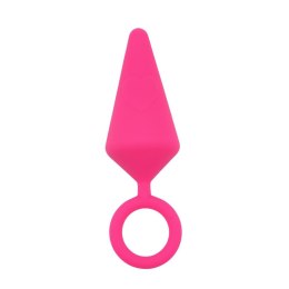 Elegancki Różowy Plug Analny Candy Plug L