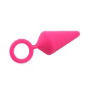 Elegancki Różowy Plug Analny Candy Plug L