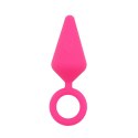 Elegancki Różowy Plug Analny Candy Plug L
