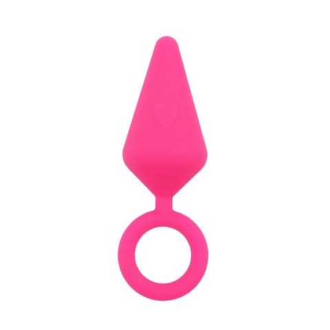 Elegancki Różowy Plug Analny Candy Plug L
