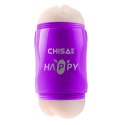 Happy Cup: Realistyczny Masturbator z Otworem Waginalnym i Analnym