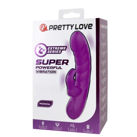 Pretty Love Monica - Potężny Silikonowy Wibrator Króliczek