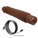 Pretty Love Rufus: Realistyczne Wibrujące Dildo (Edycja Brązowa)