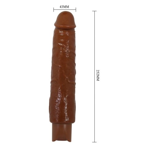 Pretty Love Soren – Realistyczne Wibrujące Dildo (Edycja Brązowa)