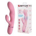 Pretty Love Zach – Wibrator Króliczek z Czterostronnym Pulsem Thumpingu – Różowy