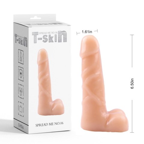 Realistyczne Dildo T-Skin Spread Me No.06