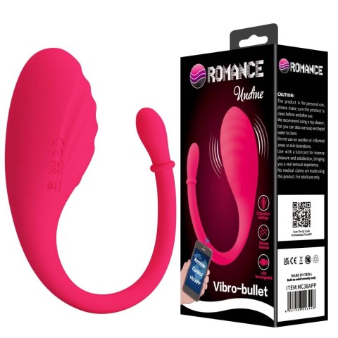 Undine – Wibrator Pocisk z Kontrolą Aplikacji