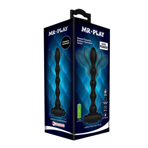 MR PLAY - Wibrujący korek analny z 10 funkcjami