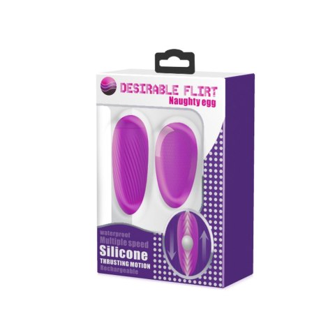 PRETTY LOVE - Jajeczko Wibracyjne DESTRABLE FLIRT z Funkcją Posuwisto-Zwrotną