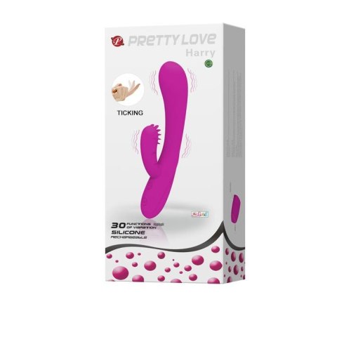 PRETTY LOVE HARRY – Wibrator Króliczek z 30 Programami Wibracji