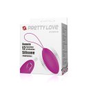PRETTY LOVE - JOANNE, bezprzewodowe jajko wibracyjne z 12 funkcjami