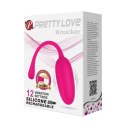 PRETTY LOVE Knucker – wibrujące jajeczko z 12 funkcjami i pamięcią