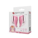 PRETTY LOVE - Leaf, Wibrujące Klipsy na Sutki z 10 Funkcjami Wibracji