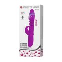 PRETTY LOVE WARD – Wielofunkcyjny Wibrator Króliczek z Rotacją i Stymulatorem Łechtaczki, USB