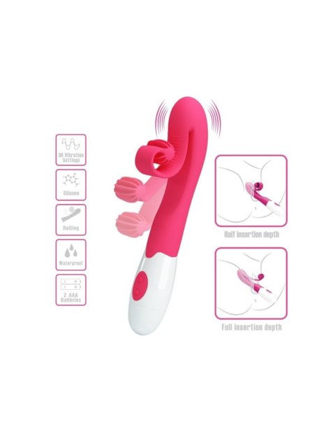 ROMANCE – Różowy Wibrator Stymulujący z 30 Trybami Wibracji