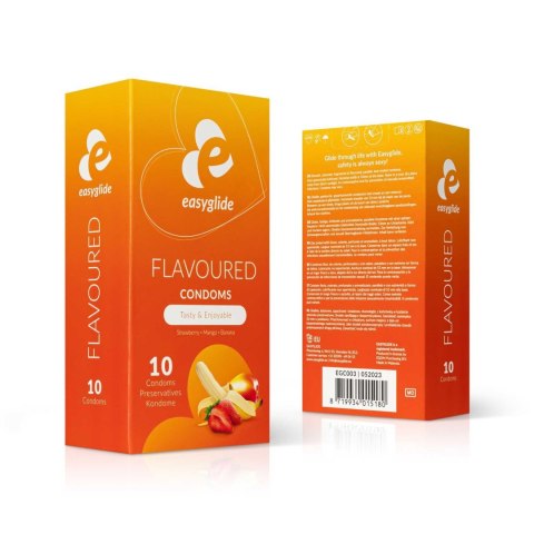 EasyGlide – Owocowe Prezerwatywy Smakowe (10 szt.)