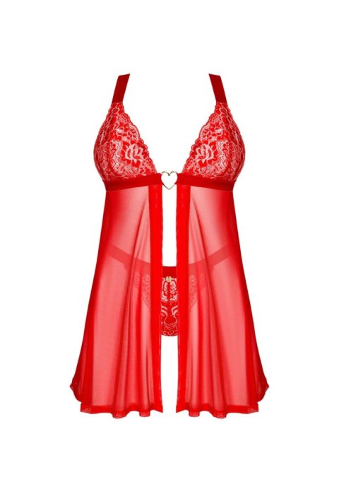 Zmysłowy Komplet Elianes: Babydoll i Stringi M/L