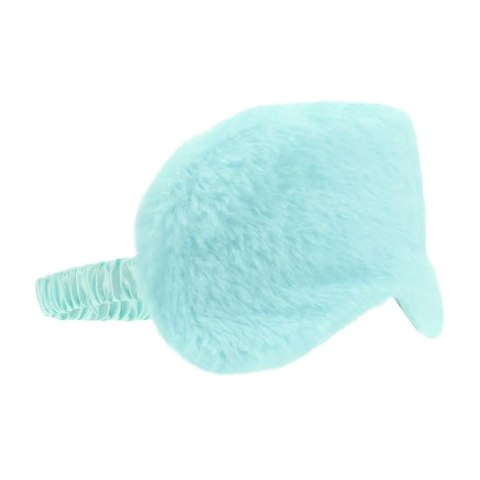 Miękka Maska Fluffy – Pudrowy Błękit